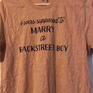 Backstreet Boys theme t shirt
